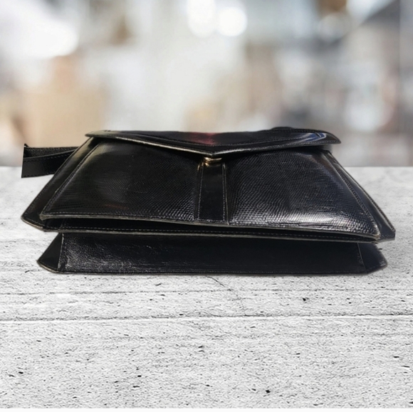 Yves Saint Laurent Shoulder Bag Black- W/COA - Picture 6 of 10